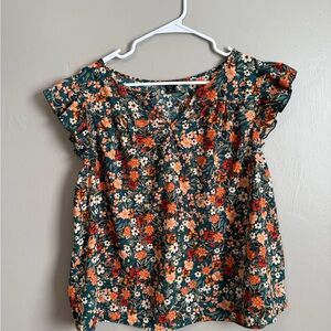 Floral Print Women's Top - NEVER WORN